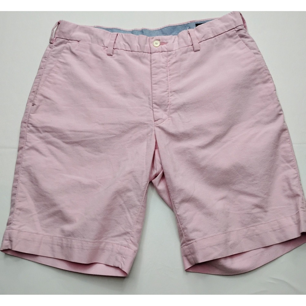 Polo Ralph Lauren Pink Oxford Chino Shorts Size Mens 32 inseam 10in